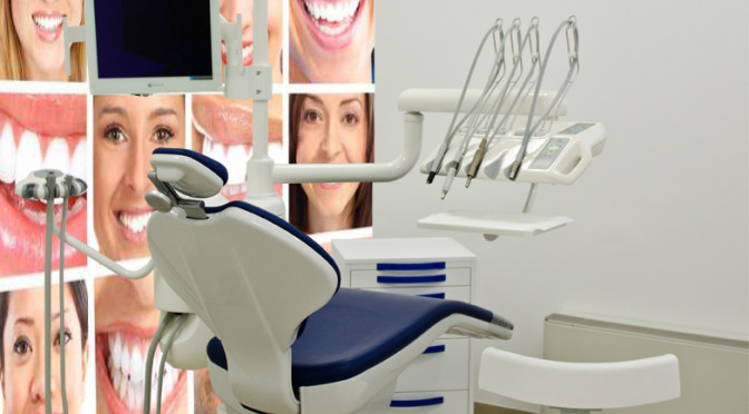 Fotobehang voor de tandarts